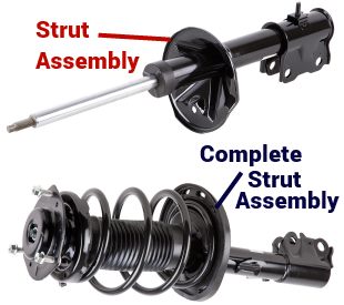Strut Assembly vs Complete Strut Assembly